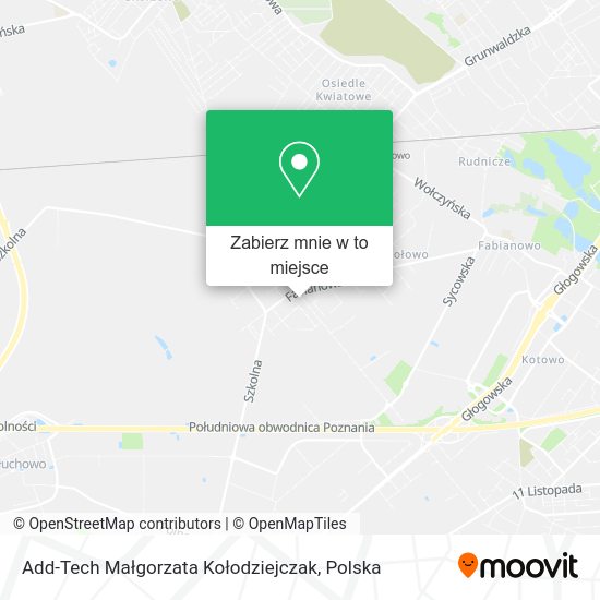 Mapa Add-Tech Małgorzata Kołodziejczak