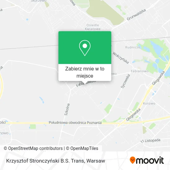 Mapa Krzysztof Stronczyński B.S. Trans
