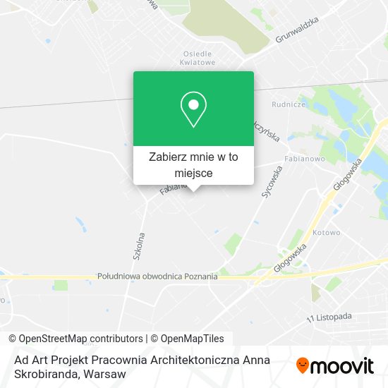 Mapa Ad Art Projekt Pracownia Architektoniczna Anna Skrobiranda