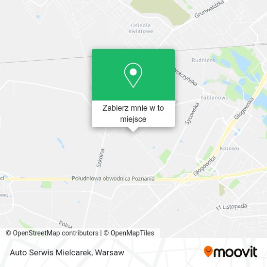 Mapa Auto Serwis Mielcarek