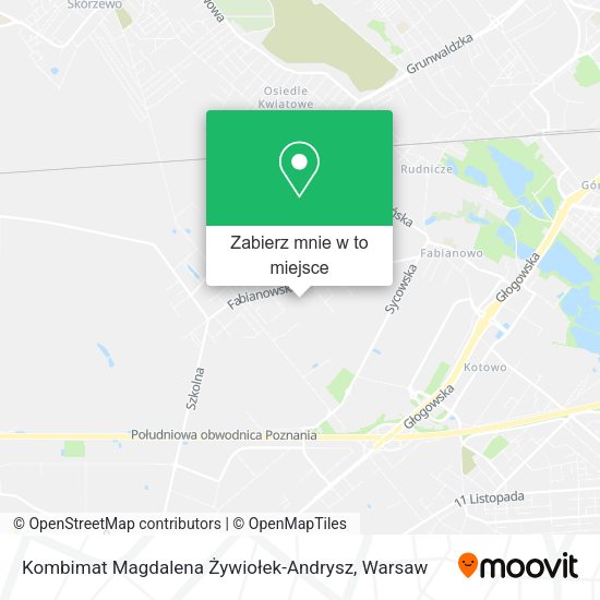 Mapa Kombimat Magdalena Żywiołek-Andrysz