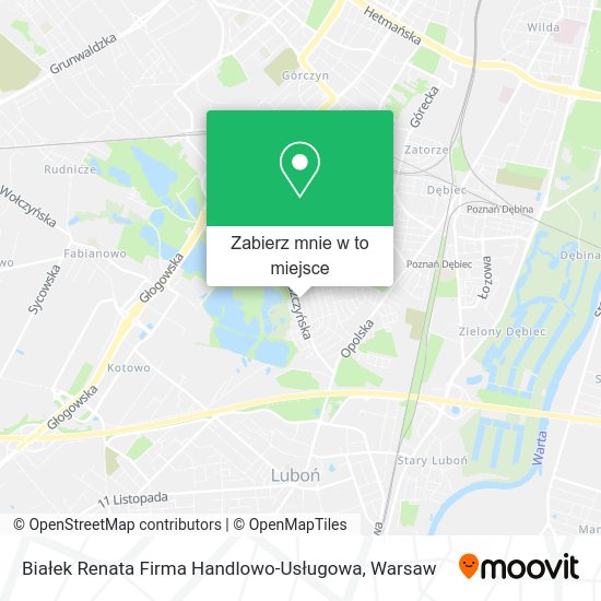 Mapa Białek Renata Firma Handlowo-Usługowa