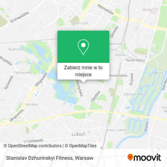 Mapa Stanislav Dzhurinskyi Fitness