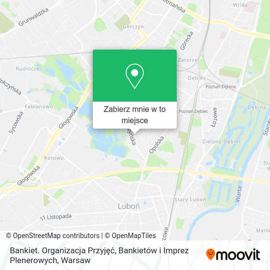 Mapa Bankiet. Organizacja Przyjęć, Bankietów i Imprez Plenerowych