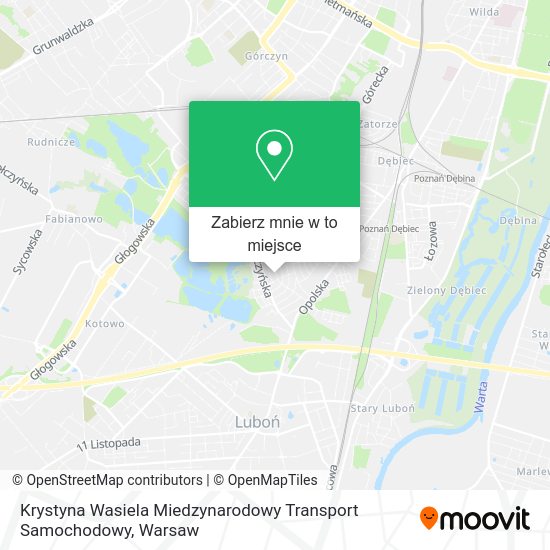 Mapa Krystyna Wasiela Miedzynarodowy Transport Samochodowy