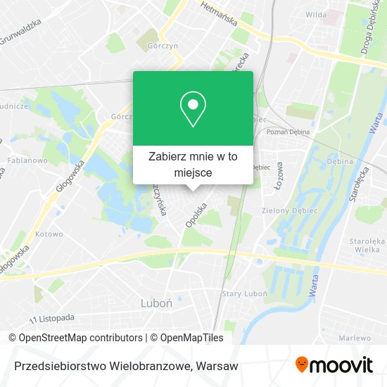 Mapa Przedsiebiorstwo Wielobranzowe