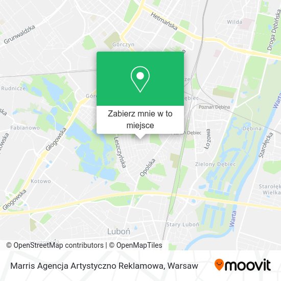 Mapa Marris Agencja Artystyczno Reklamowa