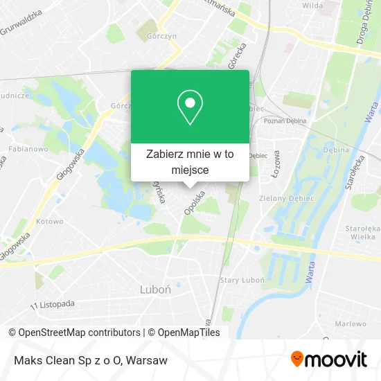Mapa Maks Clean Sp z o O