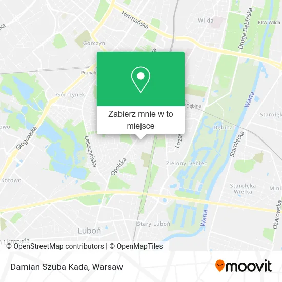Mapa Damian Szuba Kada