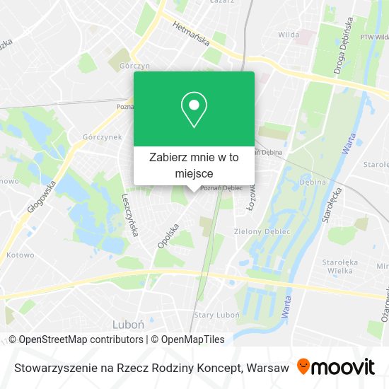 Mapa Stowarzyszenie na Rzecz Rodziny Koncept