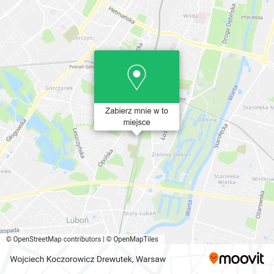 Mapa Wojciech Koczorowicz Drewutek