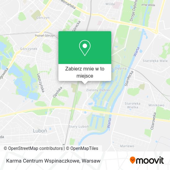 Mapa Karma Centrum Wspinaczkowe