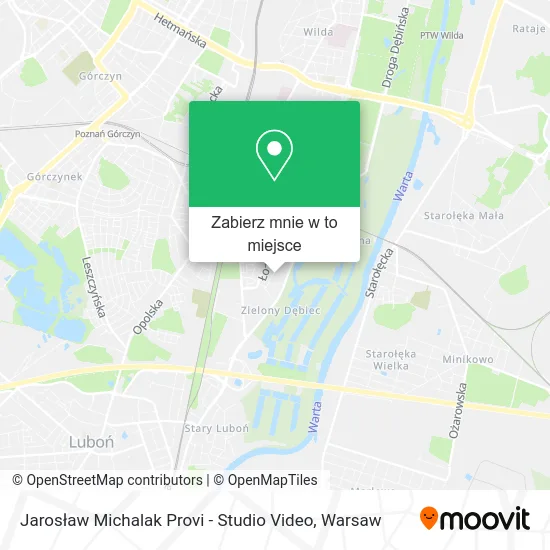Mapa Jarosław Michalak Provi - Studio Video