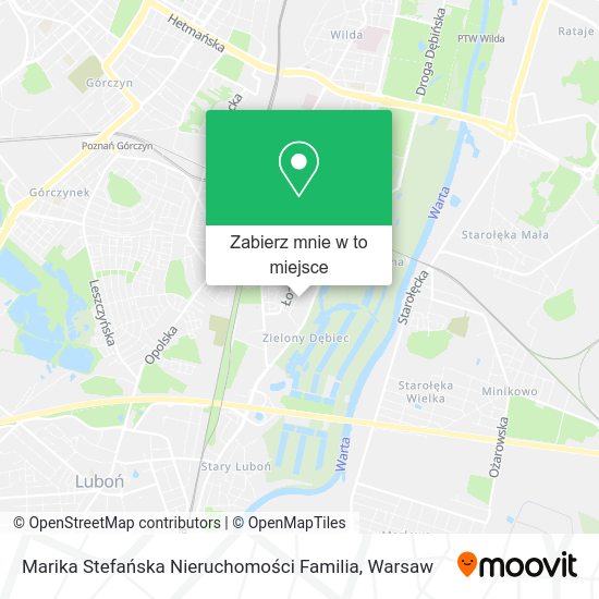 Mapa Marika Stefańska Nieruchomości Familia