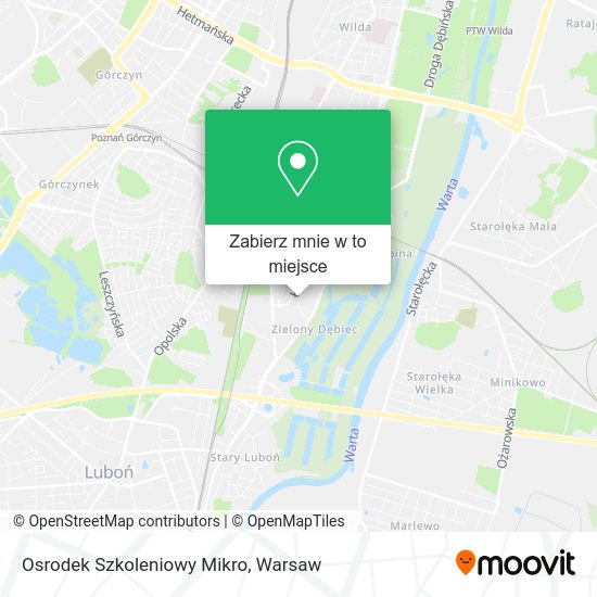 Mapa Osrodek Szkoleniowy Mikro