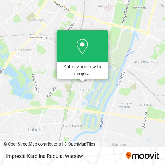 Mapa Impresja Karolina Raduła