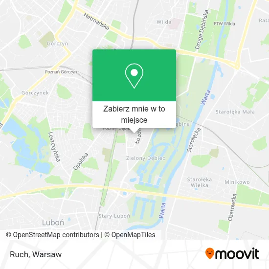 Mapa Ruch