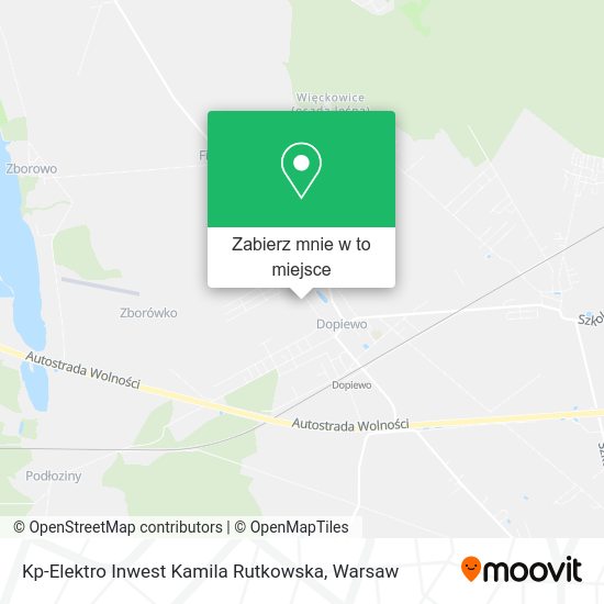 Mapa Kp-Elektro Inwest Kamila Rutkowska