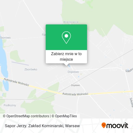 Mapa Sapor Jerzy. Zakład Kominiarski