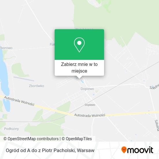 Mapa Ogród od A do z Piotr Pacholski