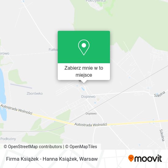 Mapa Firma Książek - Hanna Książek