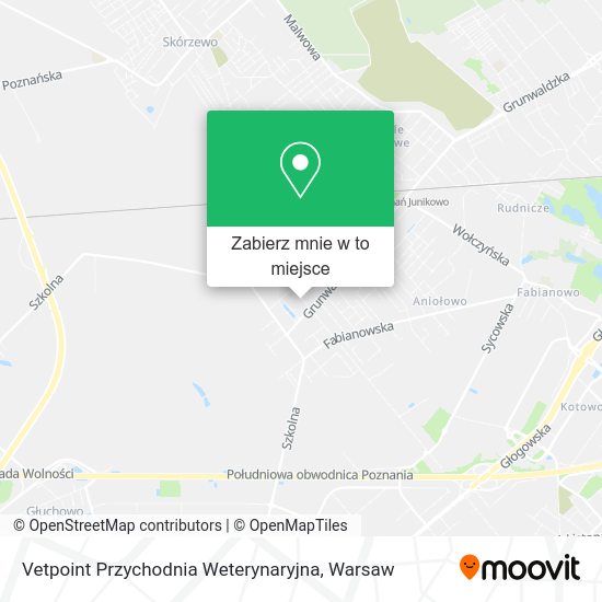 Mapa Vetpoint Przychodnia Weterynaryjna