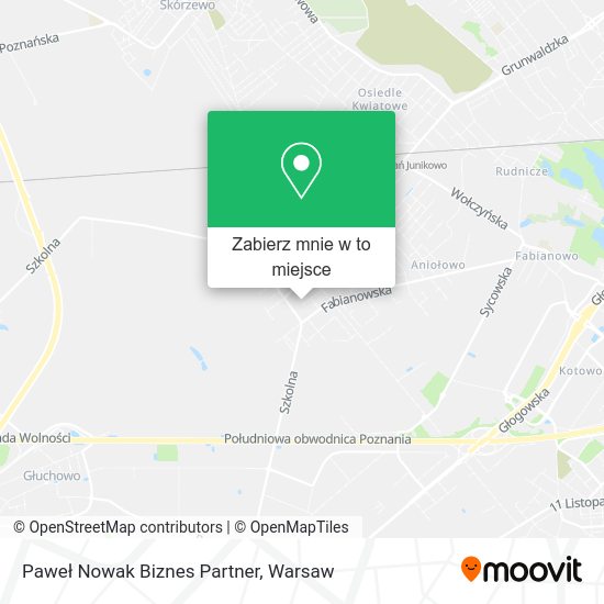 Mapa Paweł Nowak Biznes Partner