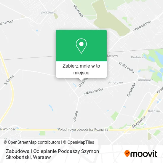 Mapa Zabudowa i Ocieplanie Poddaszy Szymon Skrobański
