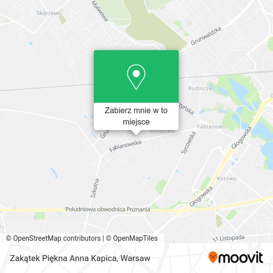 Mapa Zakątek Piękna Anna Kapica