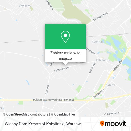 Mapa Wlasny Dom Krzysztof Kobylinski