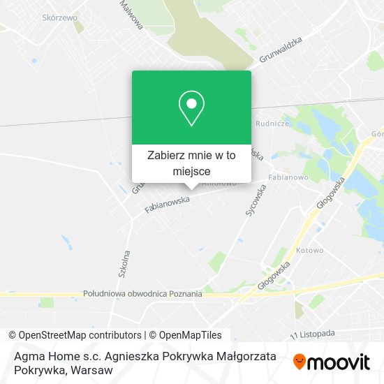 Mapa Agma Home s.c. Agnieszka Pokrywka Małgorzata Pokrywka