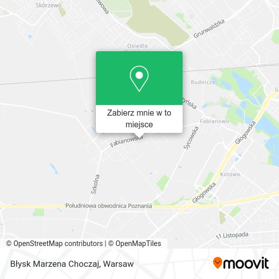 Mapa Błysk Marzena Choczaj