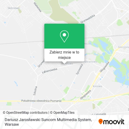 Mapa Dariusz Jarosławski Suncom Multimedia System