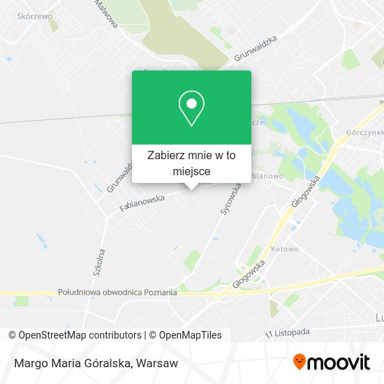 Mapa Margo Maria Góralska