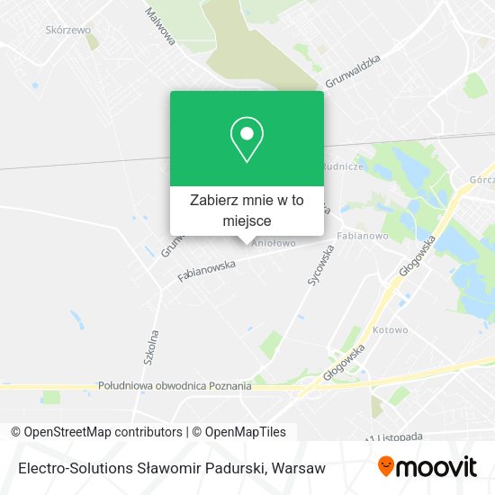 Mapa Electro-Solutions Sławomir Padurski