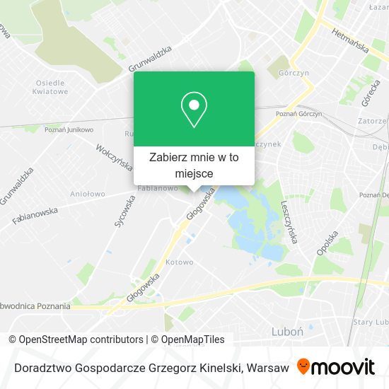 Mapa Doradztwo Gospodarcze Grzegorz Kinelski