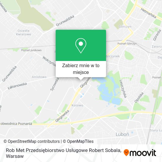 Mapa Rob Met Przedsiębiorstwo Usługowe Robert Sobala