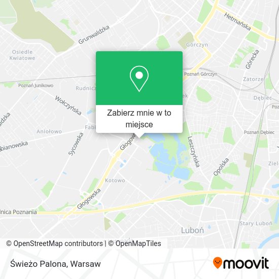 Mapa Świeżo Palona