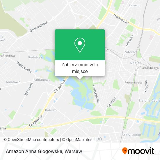 Mapa Amazon Anna Glogowska