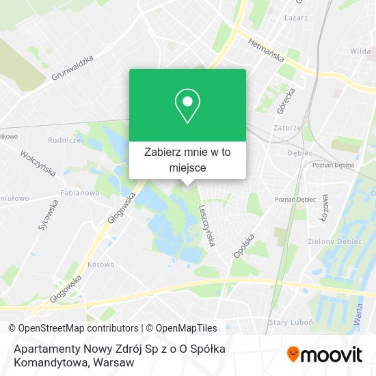 Mapa Apartamenty Nowy Zdrój Sp z o O Spółka Komandytowa