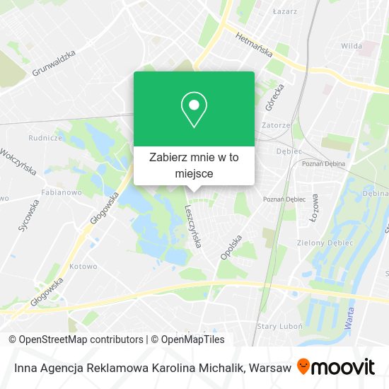 Mapa Inna Agencja Reklamowa Karolina Michalik