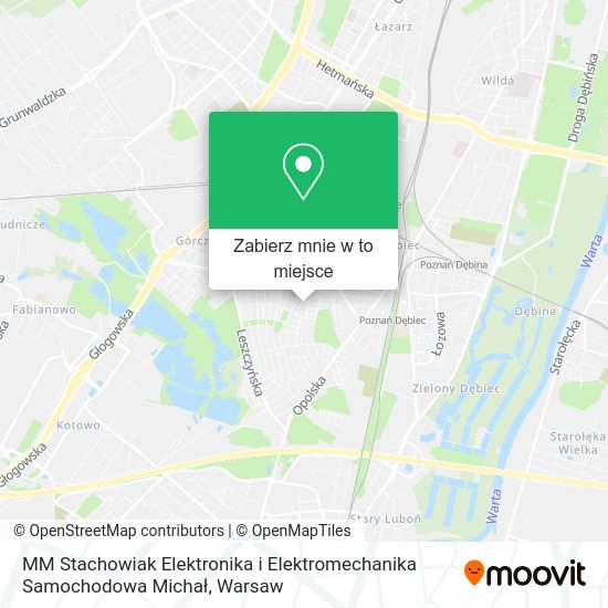 Mapa MM Stachowiak Elektronika i Elektromechanika Samochodowa Michał