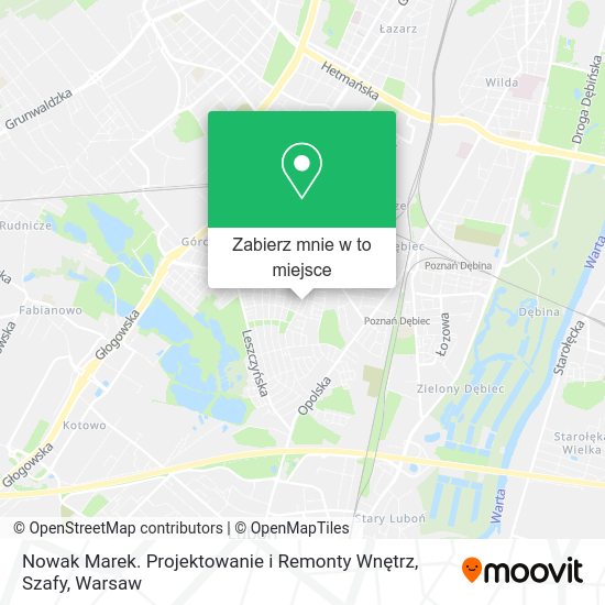 Mapa Nowak Marek. Projektowanie i Remonty Wnętrz, Szafy