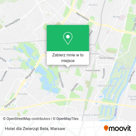 Mapa Hotel dla Zwierząt Beta