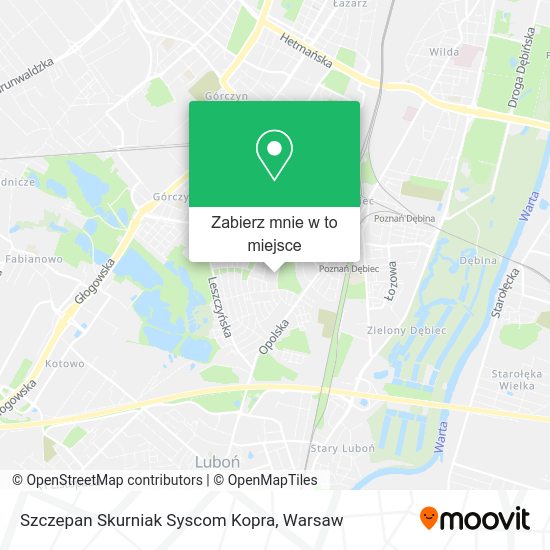 Mapa Szczepan Skurniak Syscom Kopra