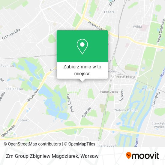 Mapa Zm Group Zbigniew Magdziarek