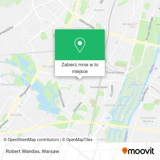 Mapa Robert Wandas