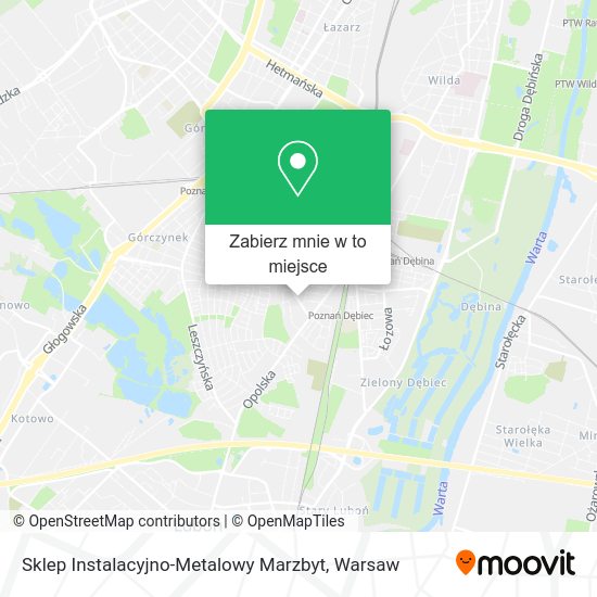 Mapa Sklep Instalacyjno-Metalowy Marzbyt