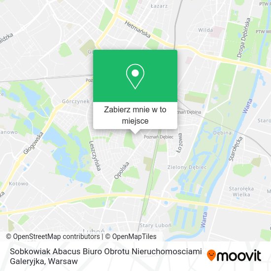 Mapa Sobkowiak Abacus Biuro Obrotu Nieruchomosciami Galeryjka