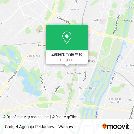 Mapa Gadget Agencja Reklamowa